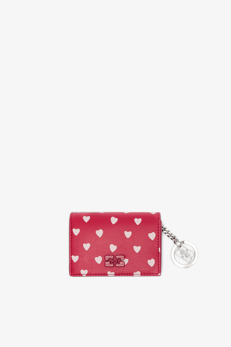 BOU CARD HOLDER WITH FLAP WITH DOTS 1