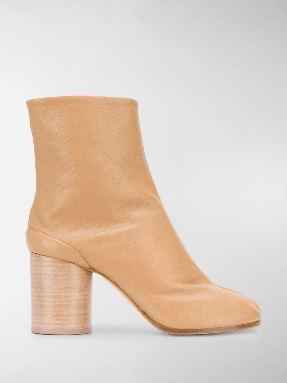 Tabi leather ankle boots - 14