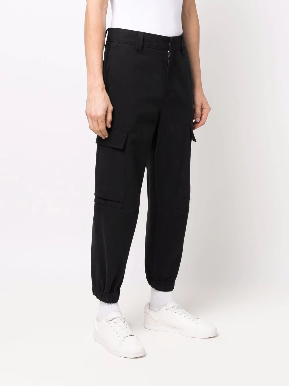 multi-pocket cargo trousers - 3