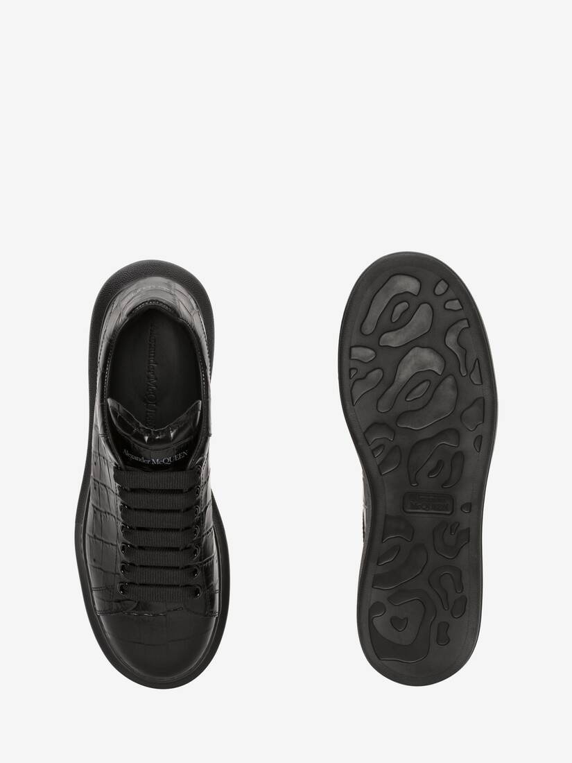Oversized Sneaker in Black - 4