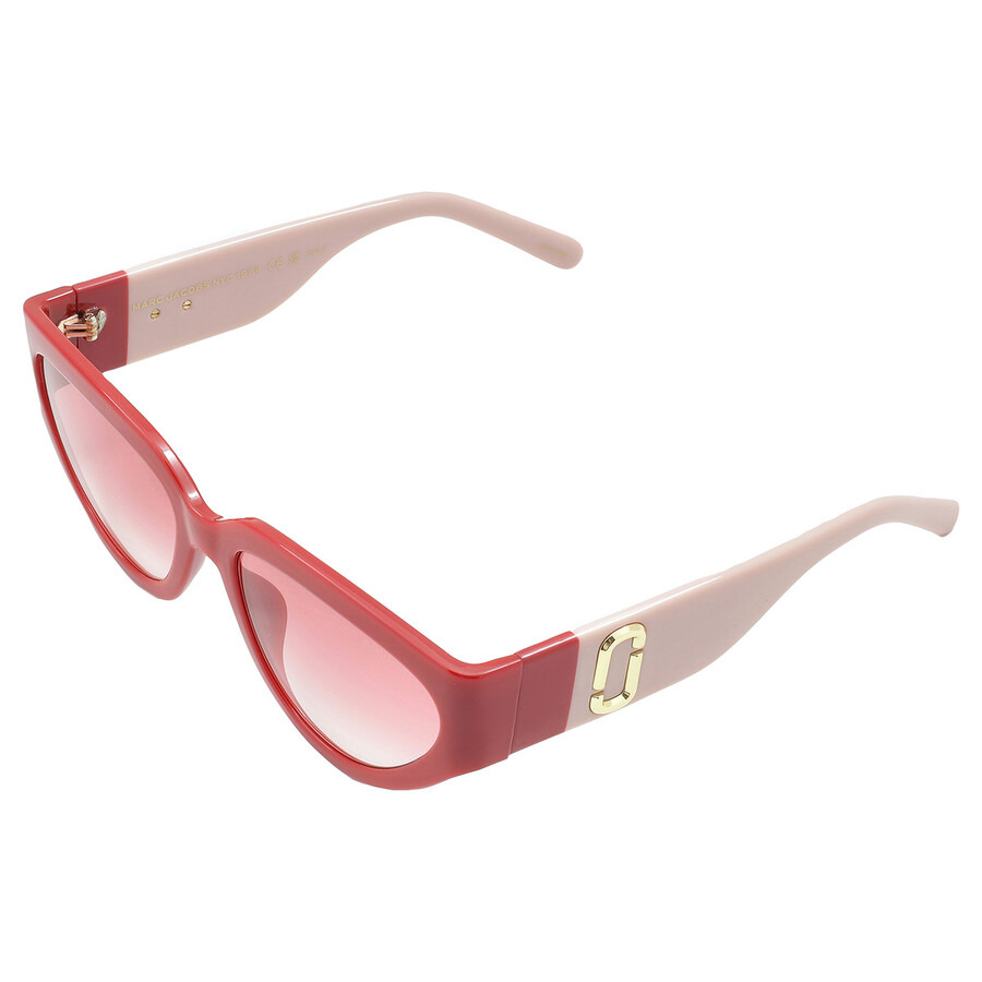 Marc Jacobs Red Gradient Cat Eye Ladies Sunglasses MARC 645/S 092Y/TX 57 - 5