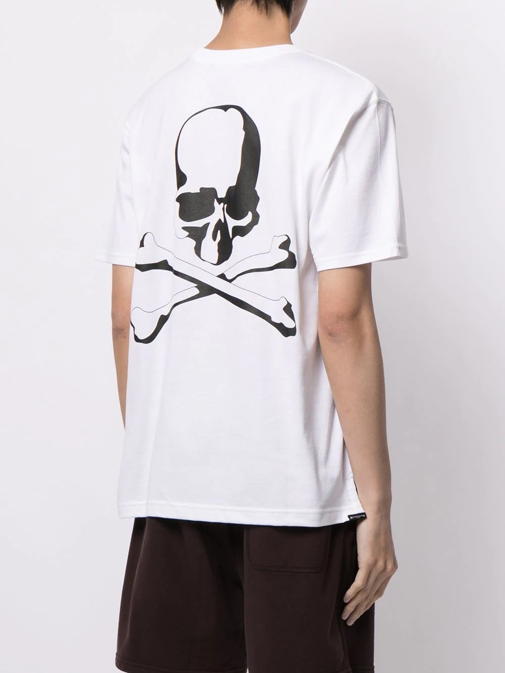 skull logo-print cotton T-shirt - 4