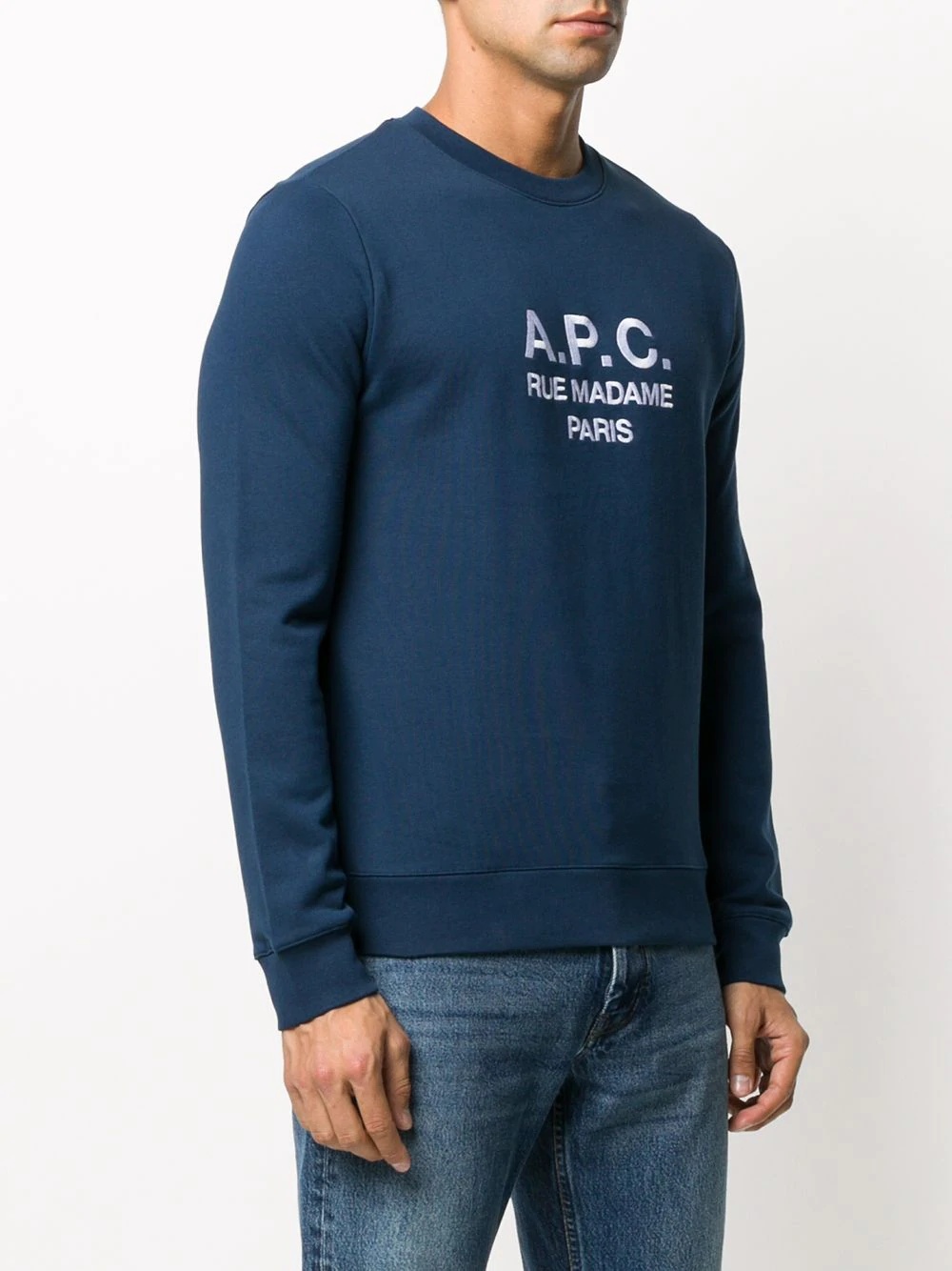 embroidered logo sweatshirt - 3