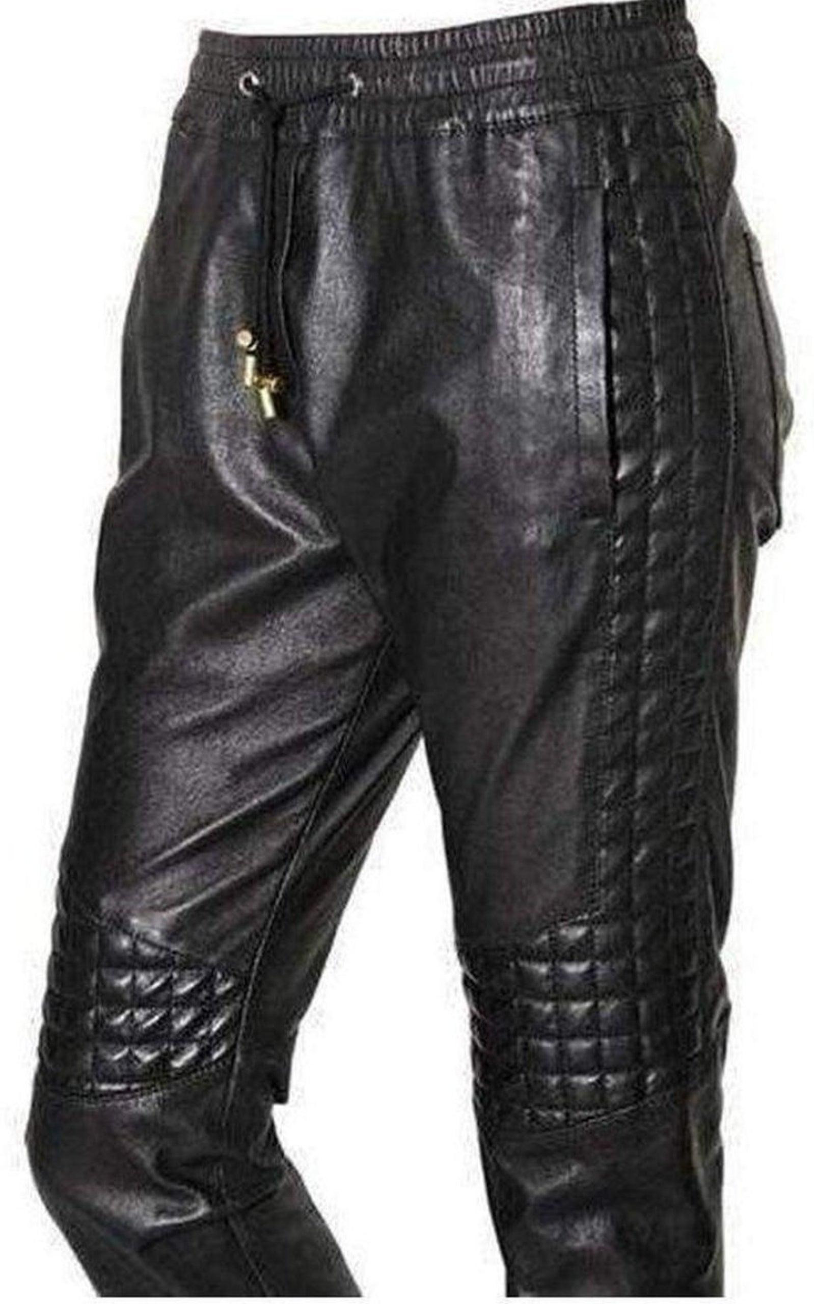 Leather Trouser Pants - 5