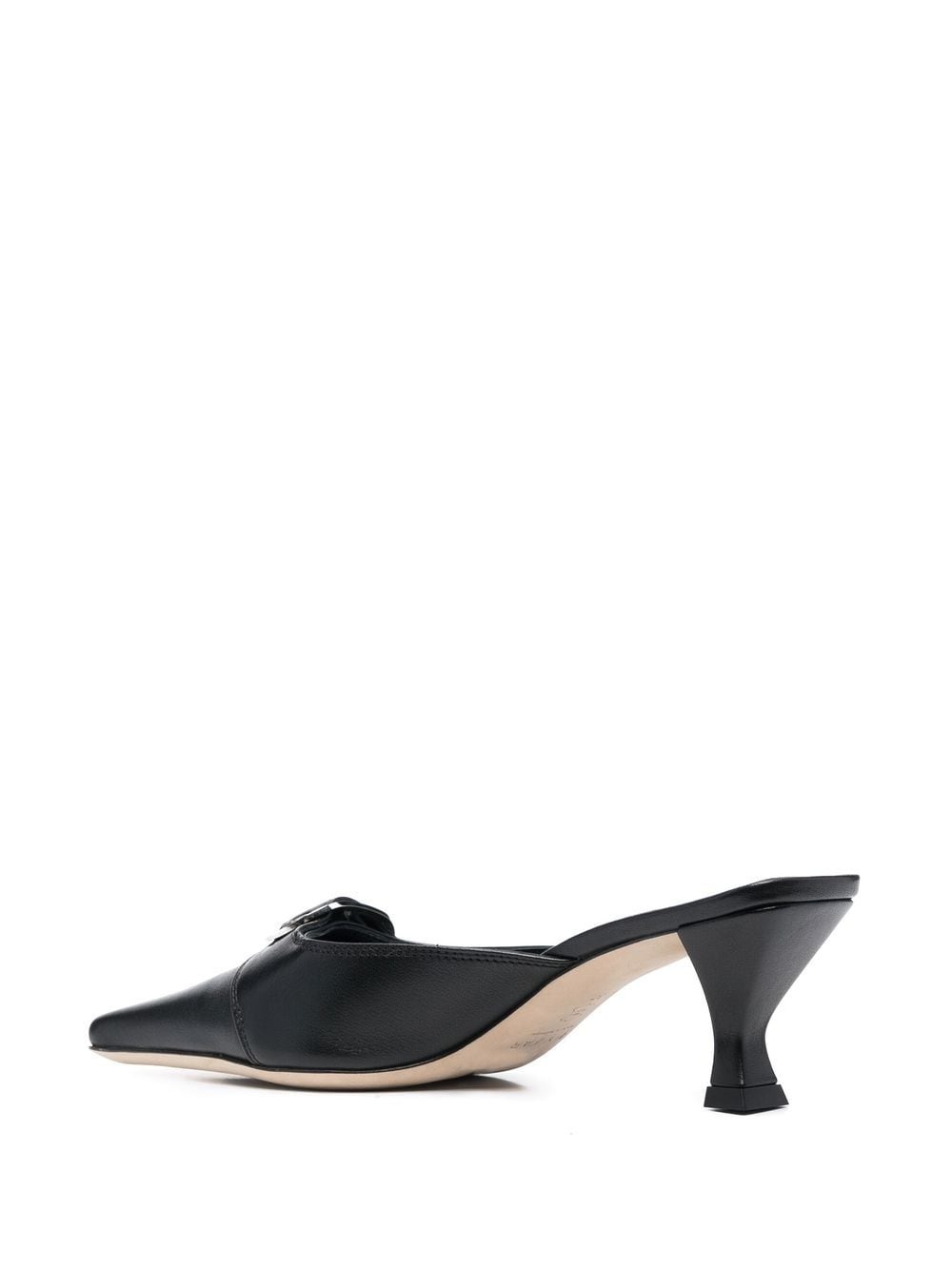 Evelyn leather mules - 3