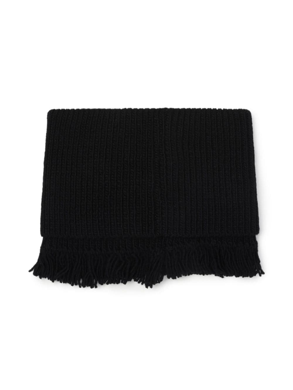 fringe-detailing scarf - 2