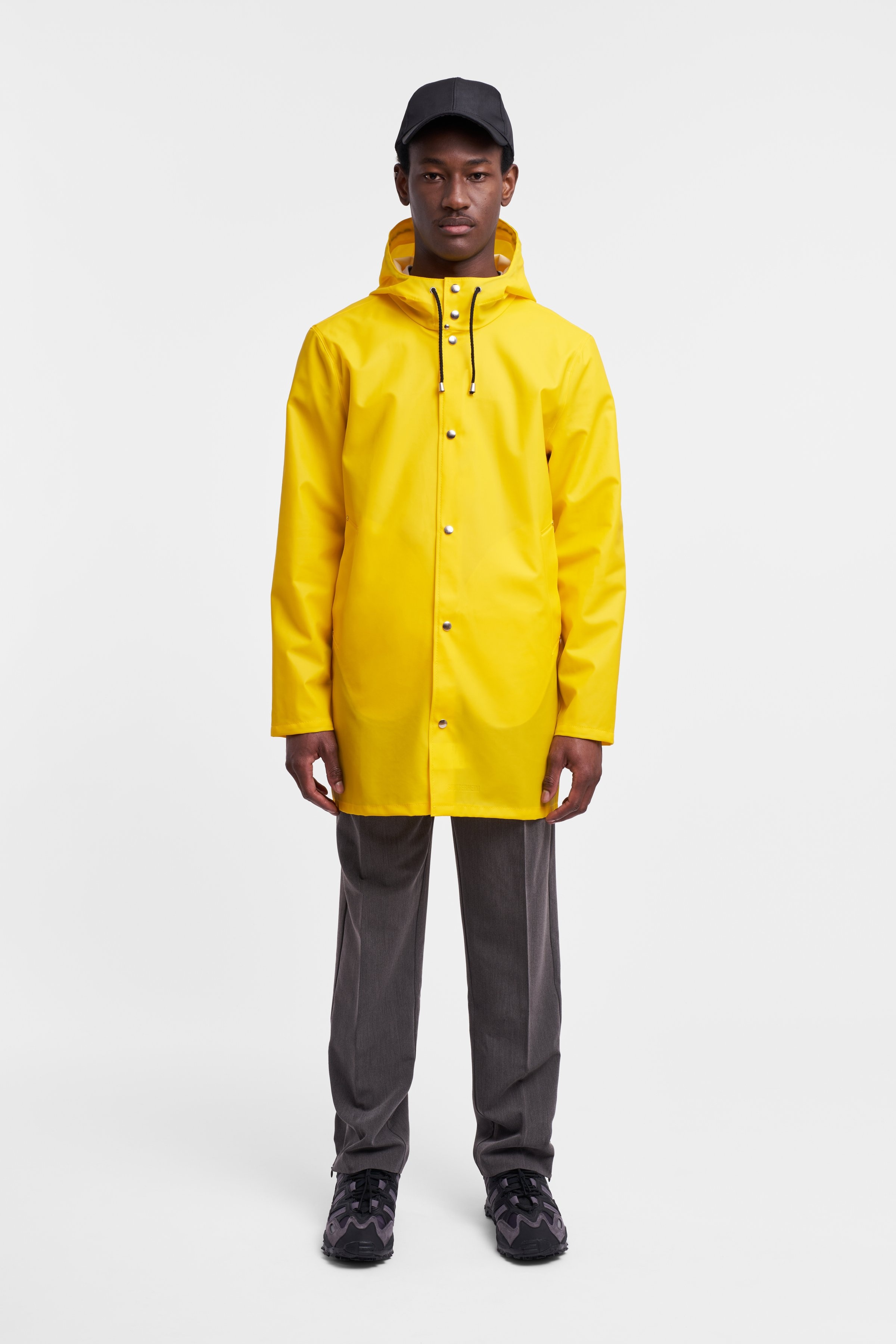 Stockholm Lightweight Raincoat Yellow - 2
