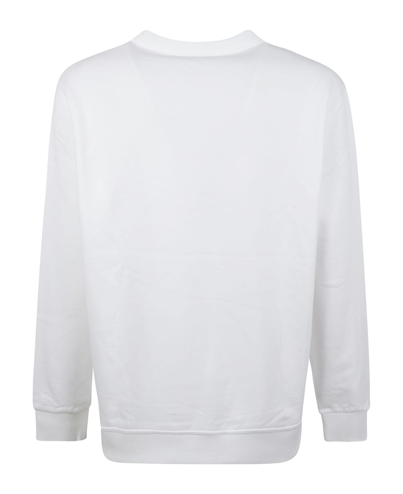 Logo Embroidered Rib Sweatshirt - 2