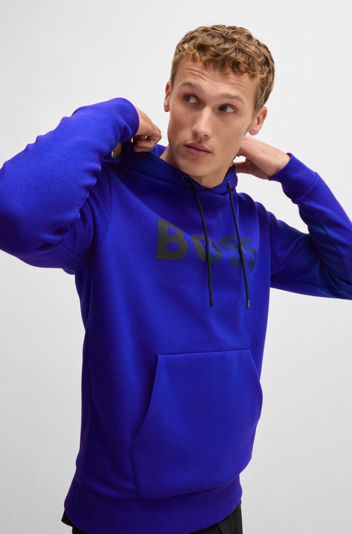 REGULAR-FIT HOODIE WITH LOGO PRINT - 3