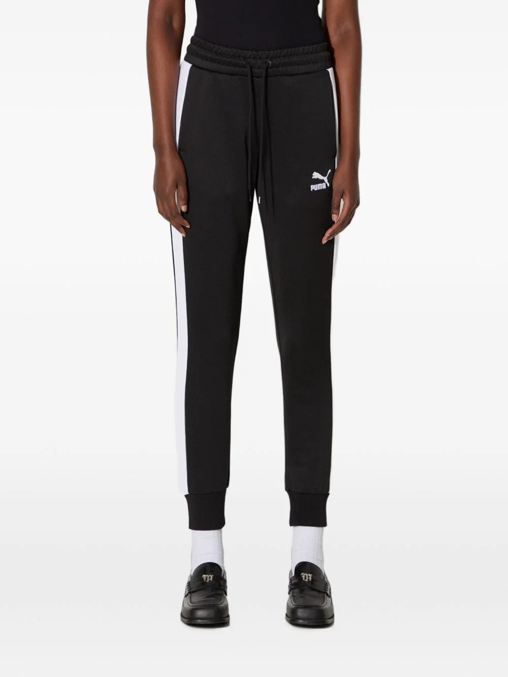 Iconic T7 side-stripe track pants - 1