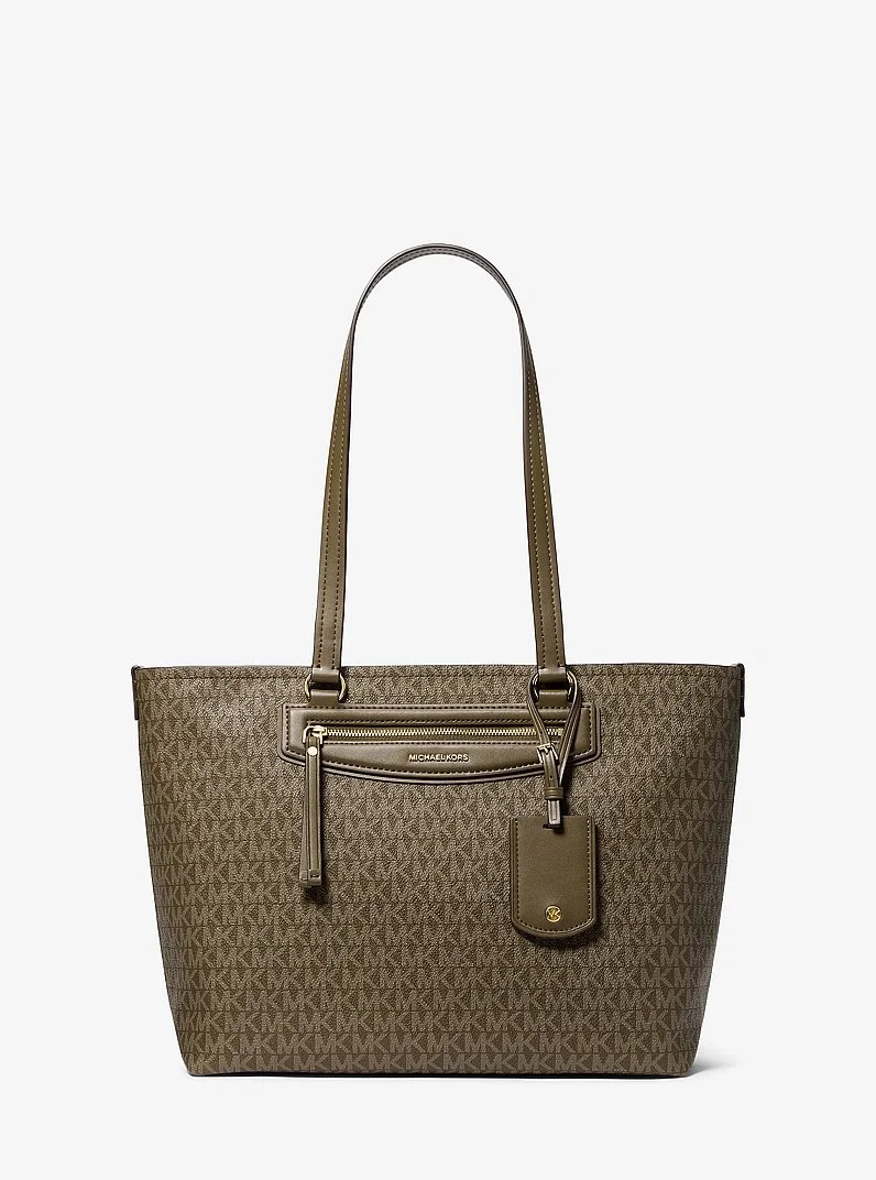 Jet Set Travel Medium Signature Logo Tote Bag - 1