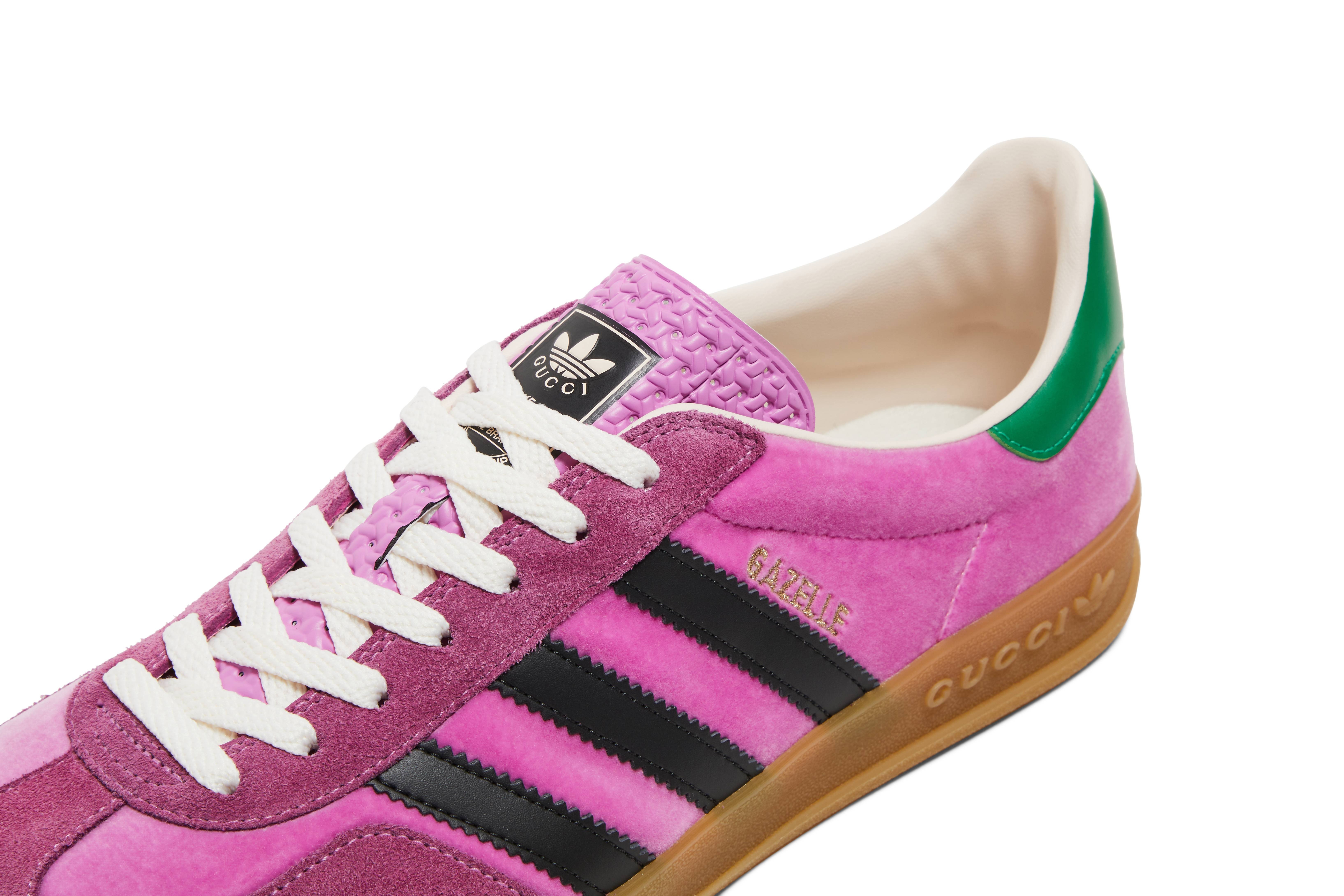 Gucci x Gazelle 'Pink Velvet' - 9