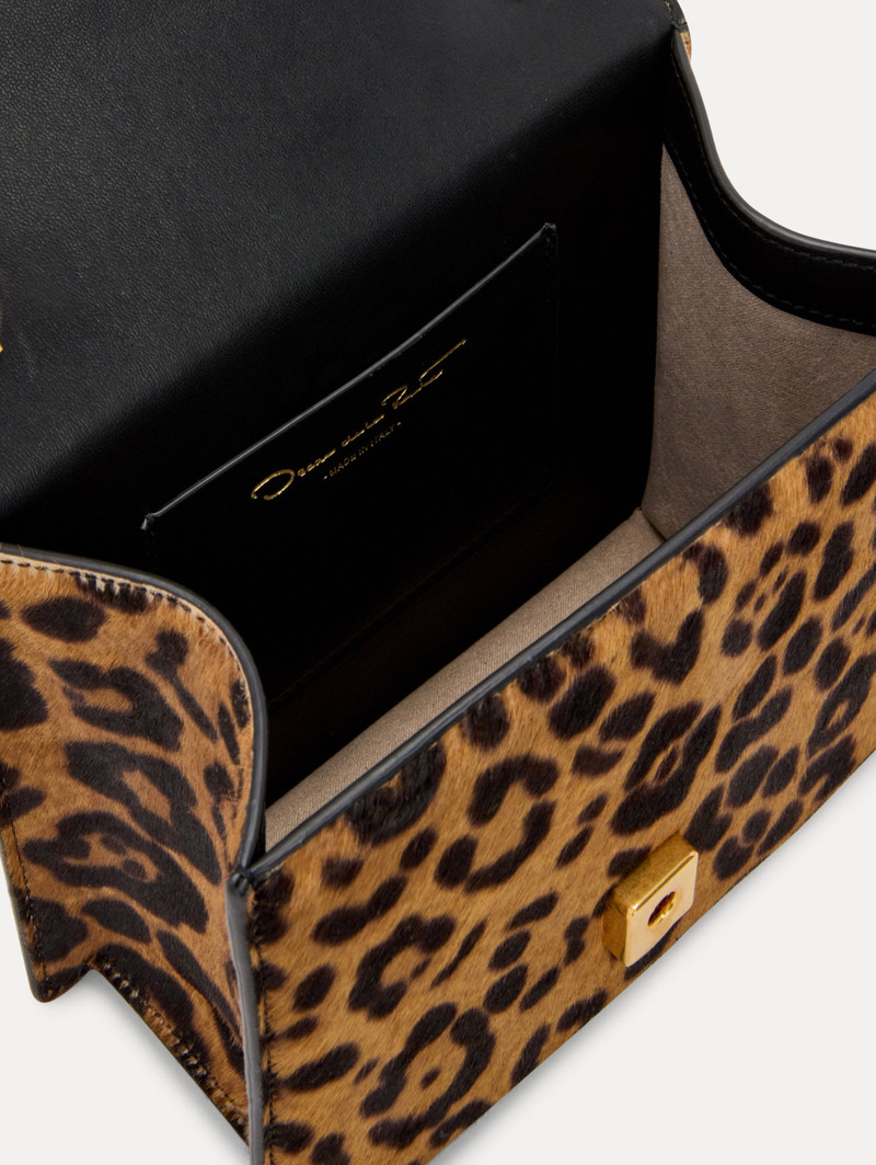 JAGUAR PRINTED HAIRCALF MINI TRO BAG 5