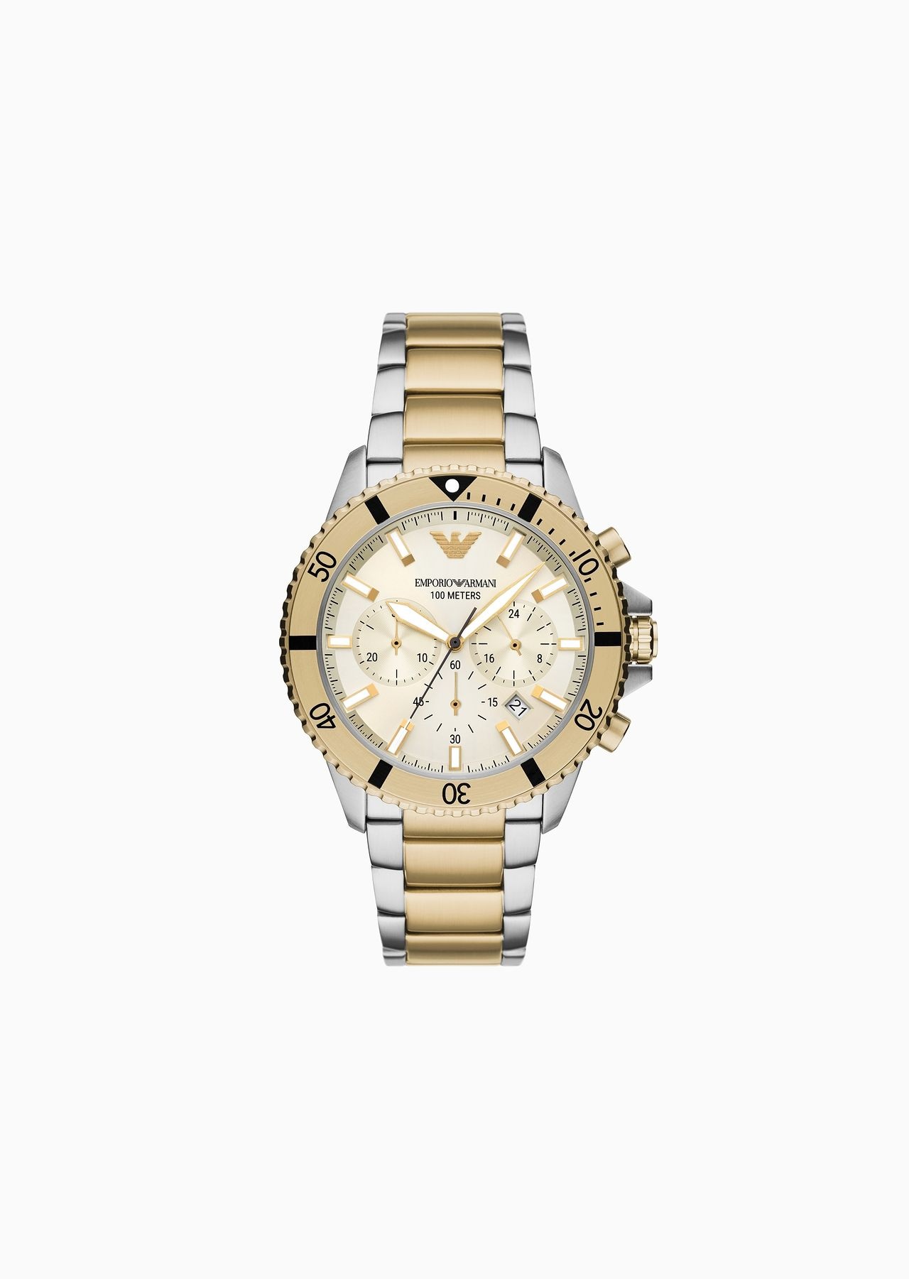 Chronograph Two-Tone Stainless Steel Watch - 1