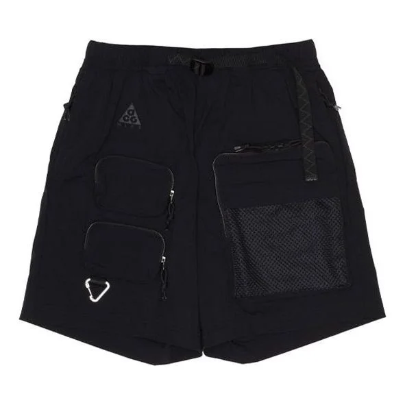 Nike ACG Multiple Pockets Cargo Casual Sports Shorts Black CK7856-013 - 1