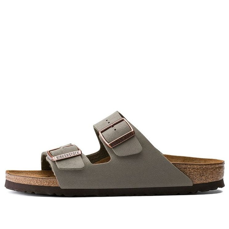 Birkenstock 애리조나 Birkibuc 좁은 적합 샌들 '돌' 151213 1