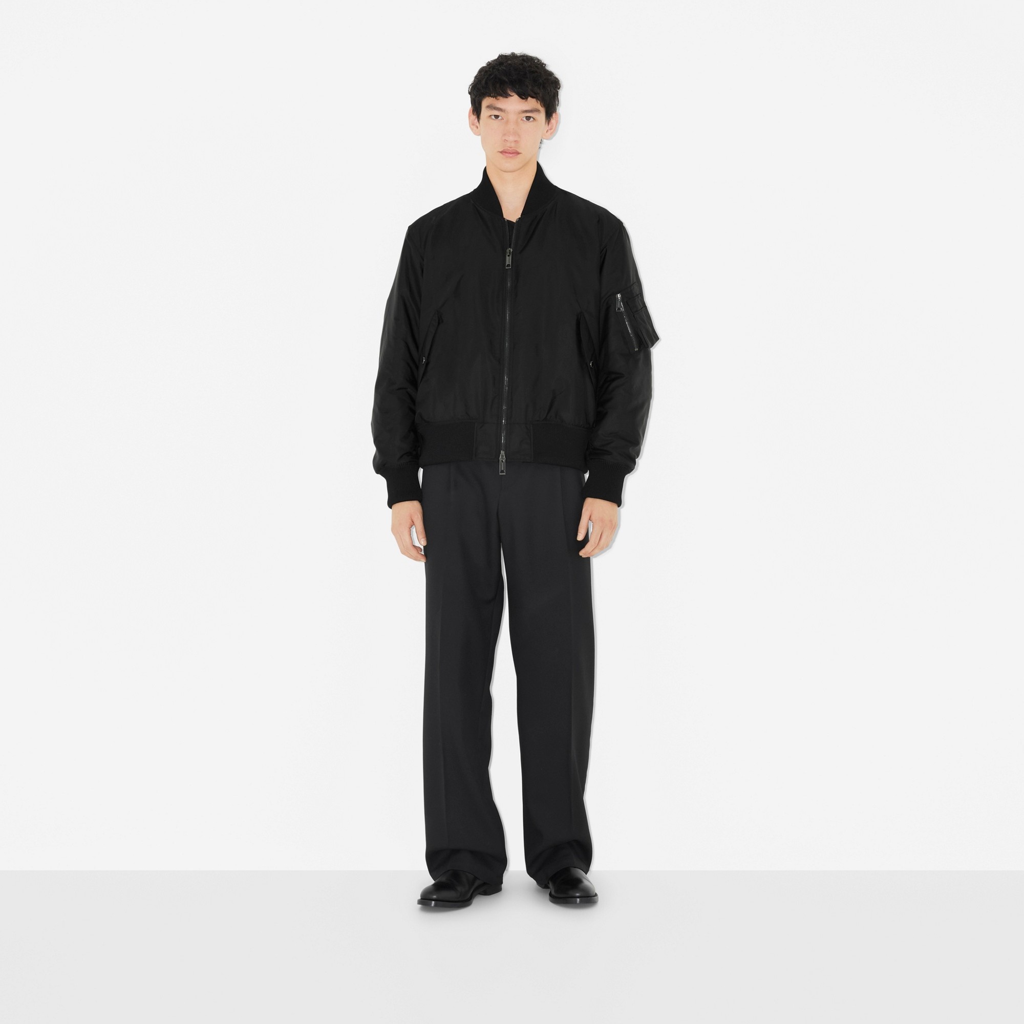 Montage Print Nylon Bomber Jacket - 2
