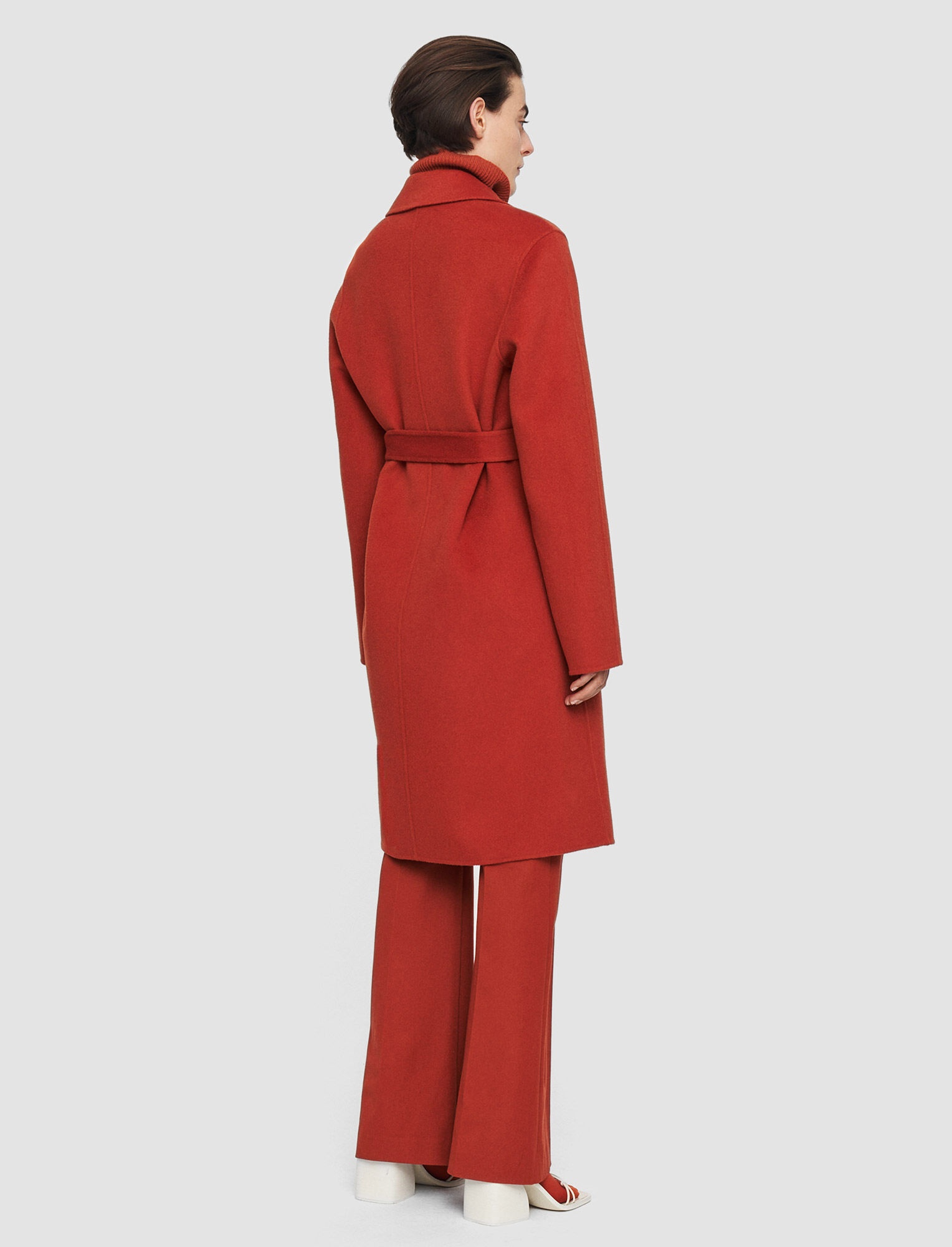Double Face Cashmere Cenda Long Coat - 3