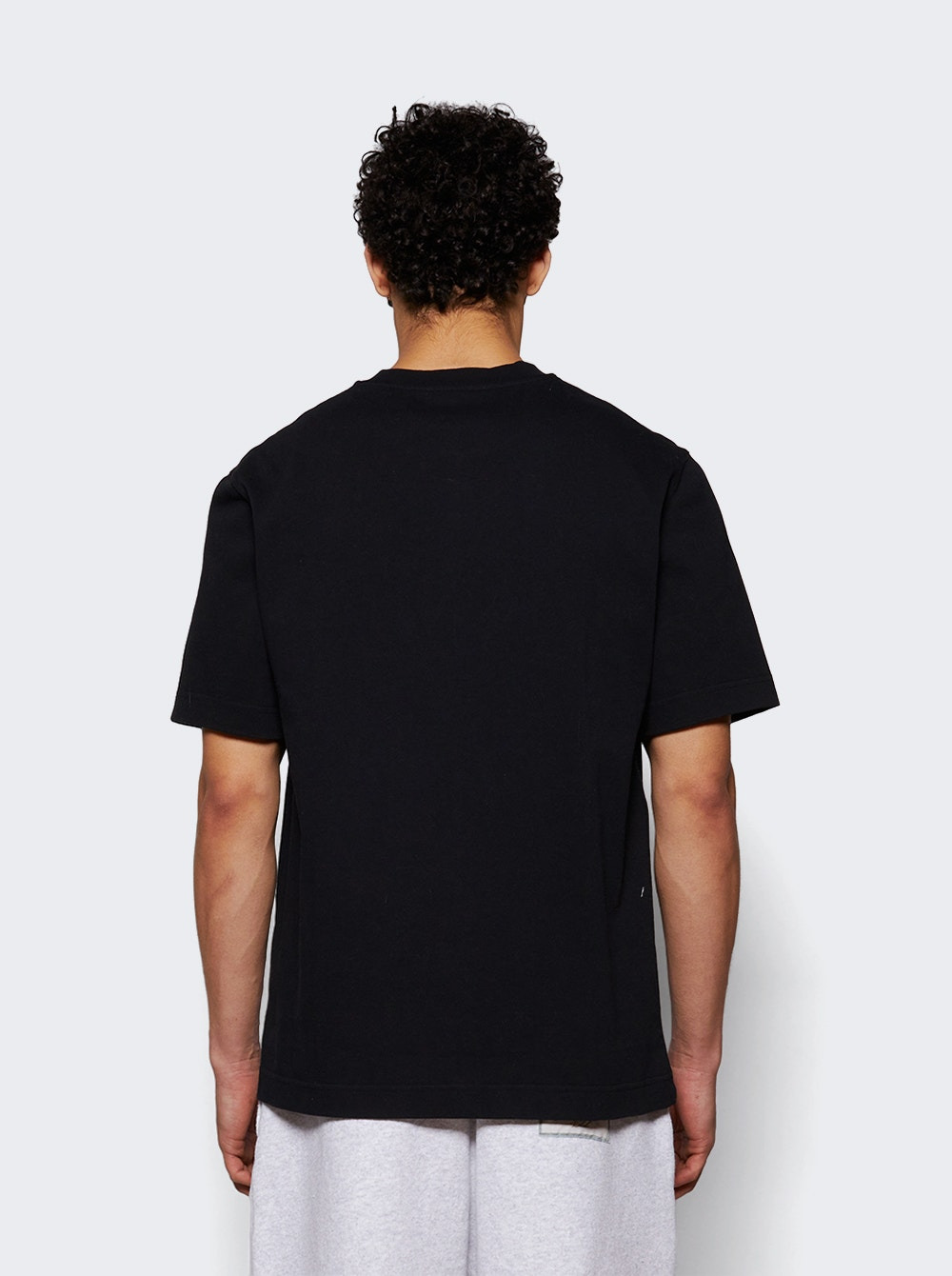 Gros Grain Tee Black - 5