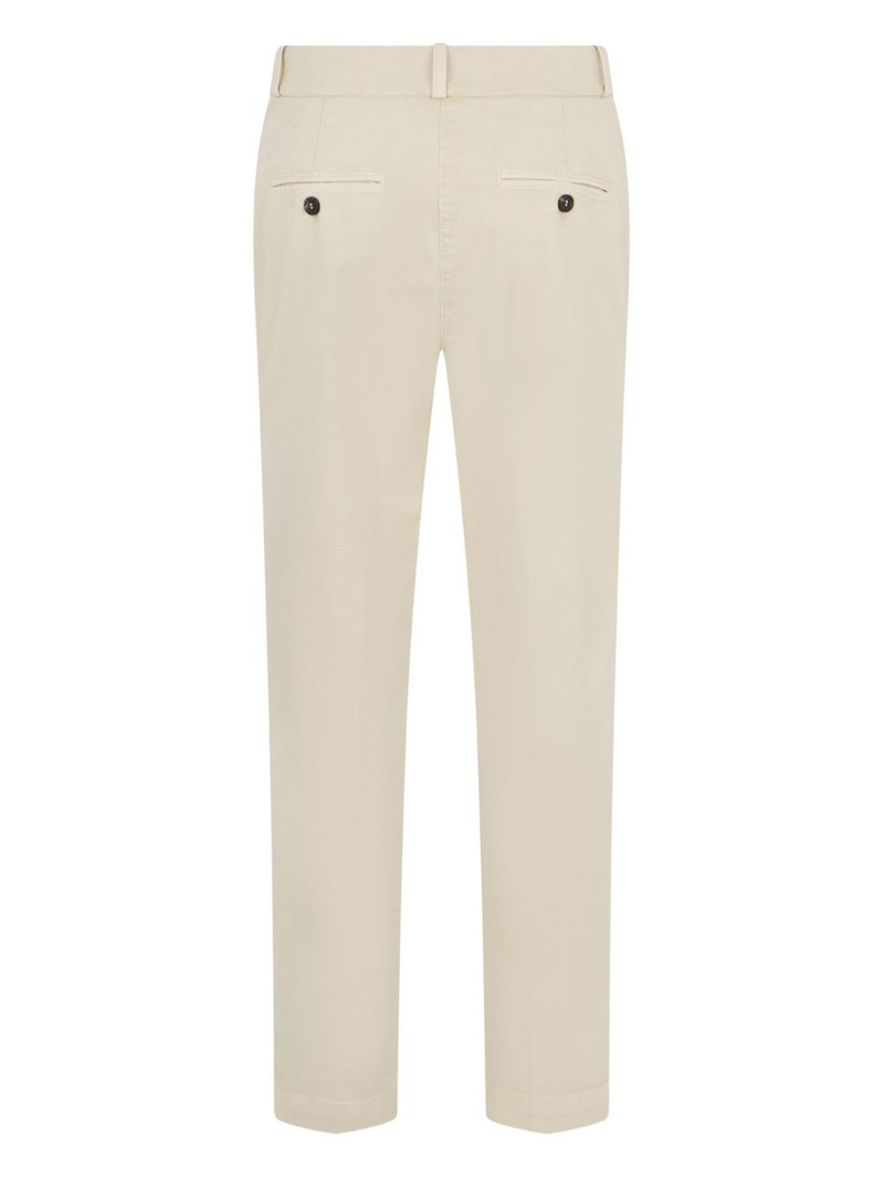 PESERICO button zip trousers outlook