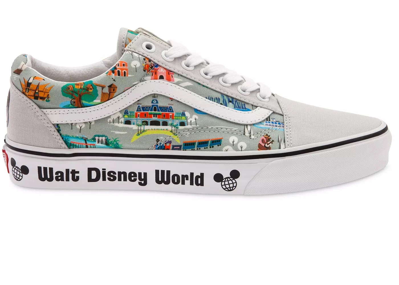 Vans Old Skool Walt Disney World 50th Anniversary Park Map - 1