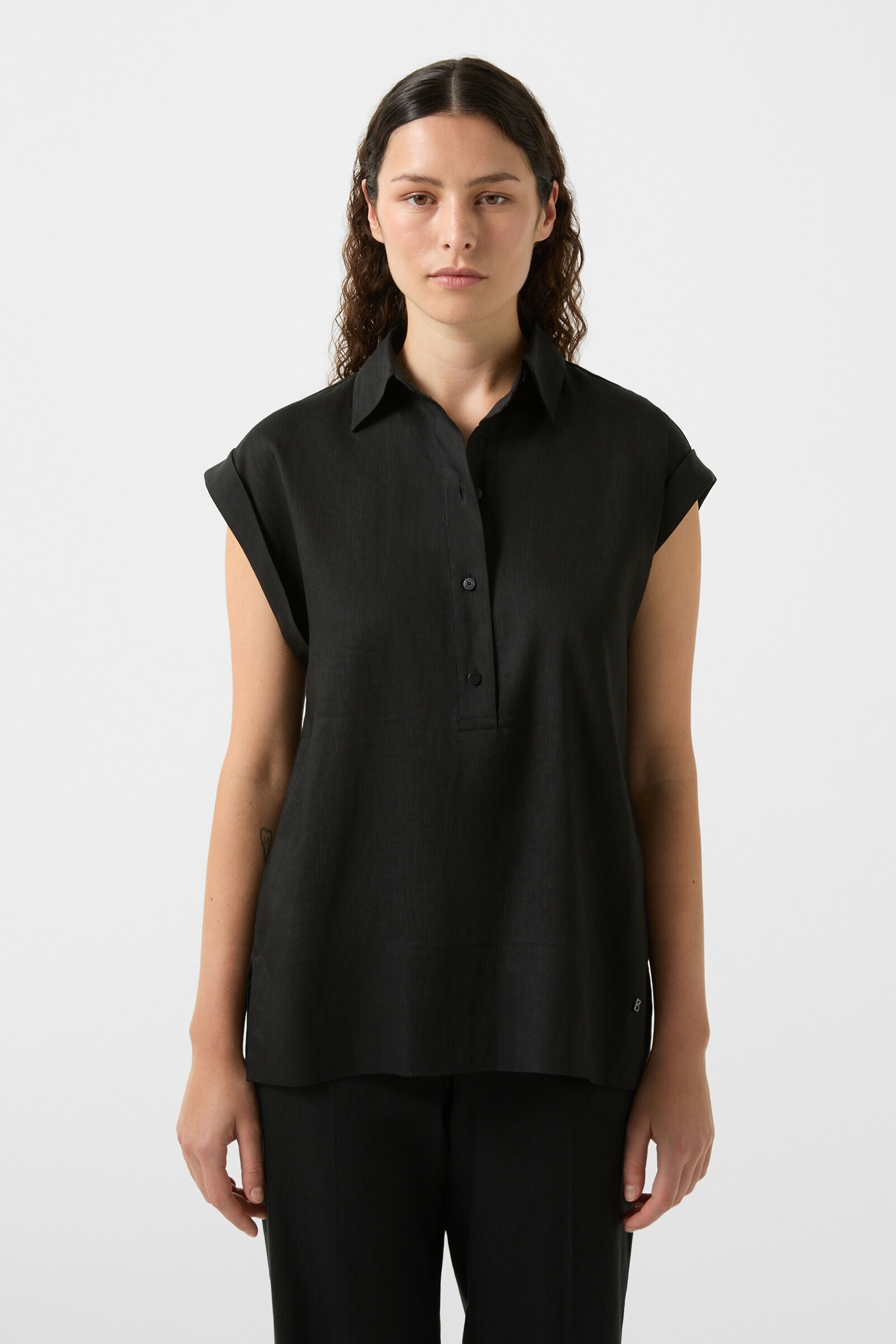 Rosalie blouse in Black - 2