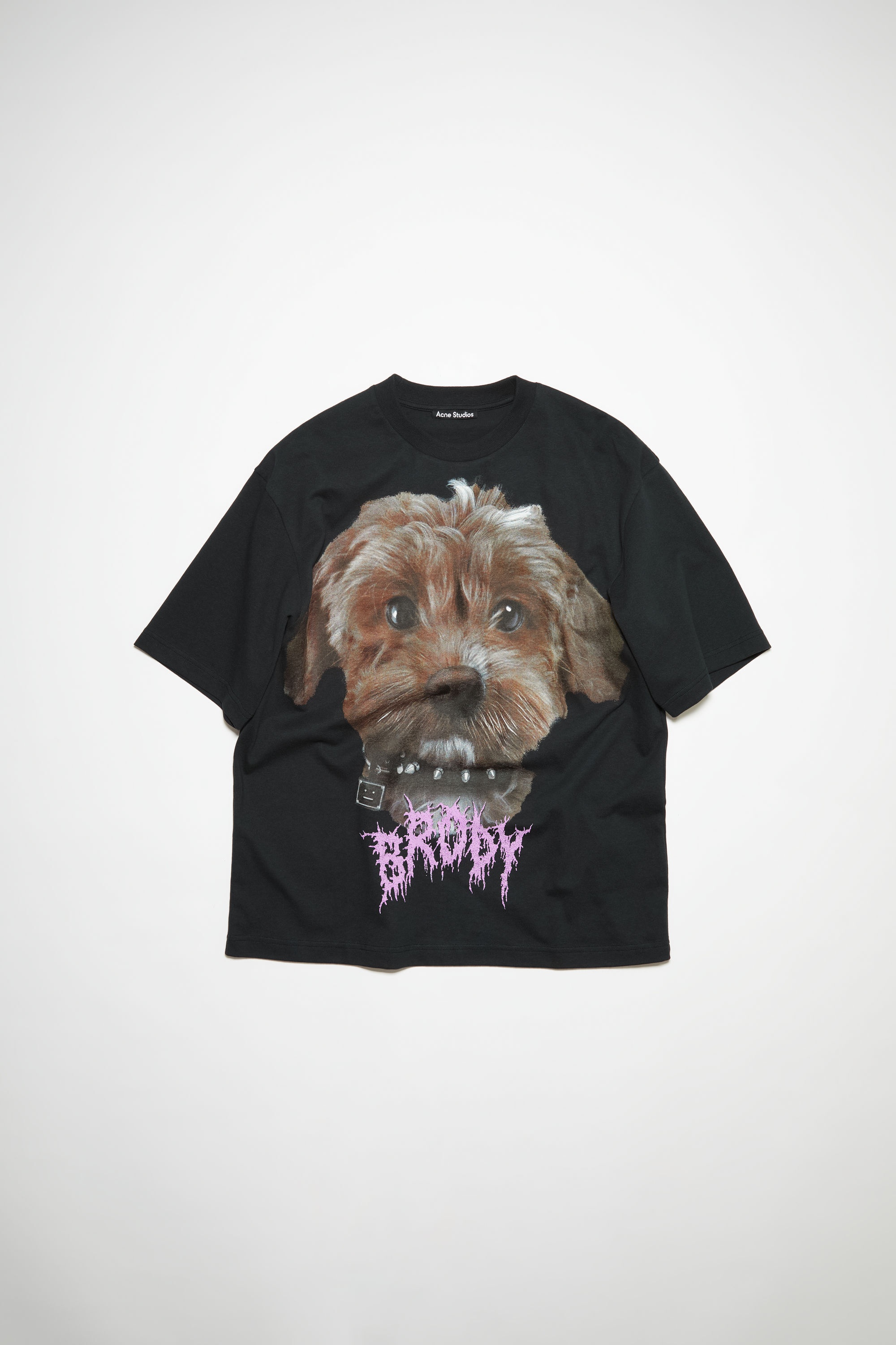 Printed t-shirt - Faded black - 5
