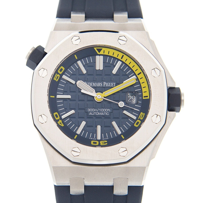Audemars Piguet Royal Oak Offshore Automatic Blue Dial Men's Watch 15710ST.OO.A027CA.01 - 1