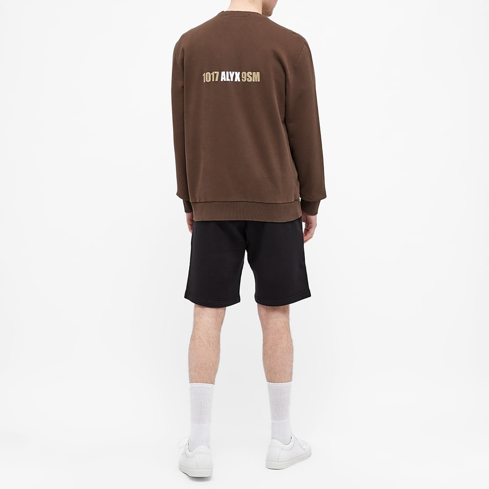 1017 ALYX 9SM Reverse Logo Crew Sweat - 5