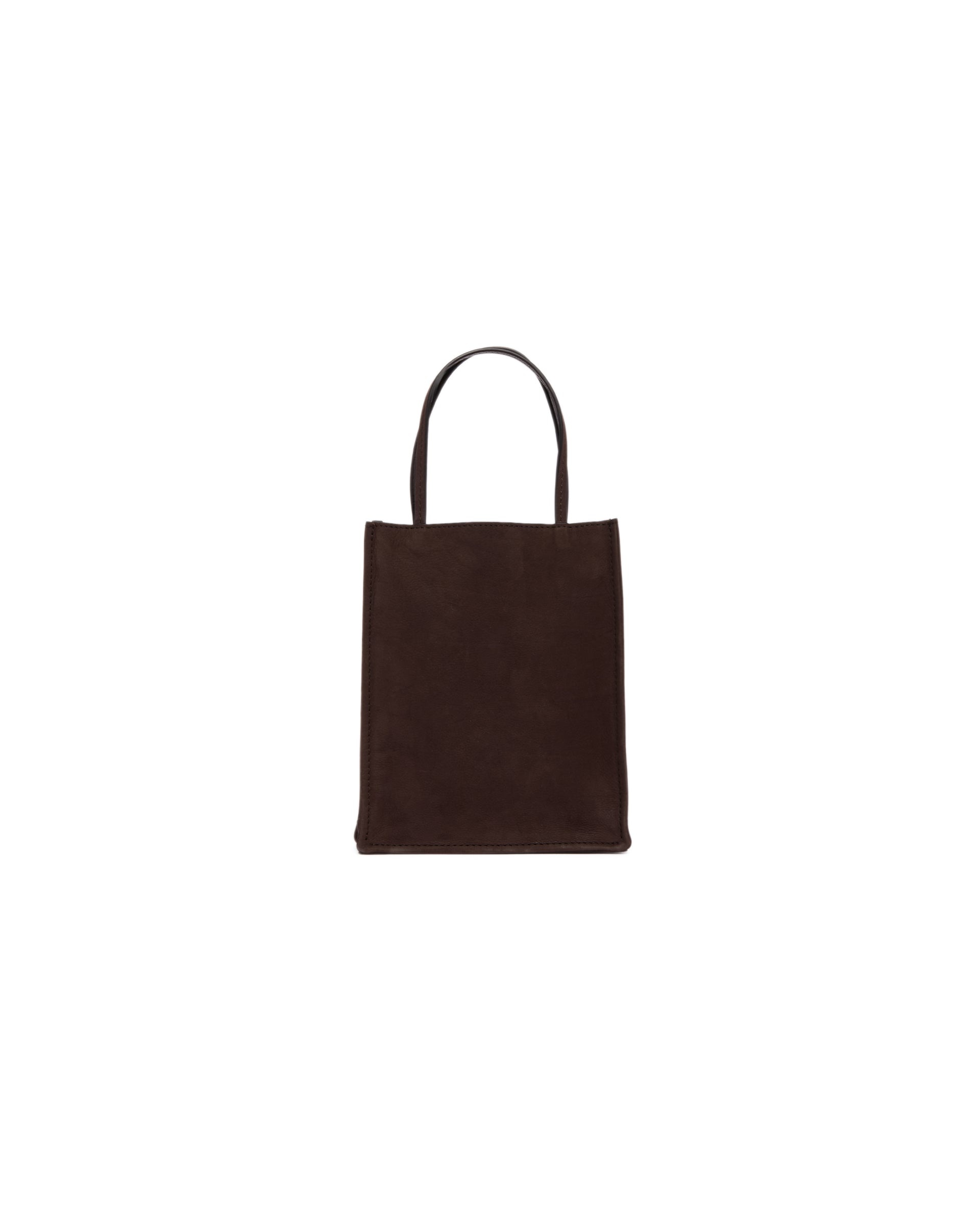 Brown Small To Go Nubuck Bag - 7