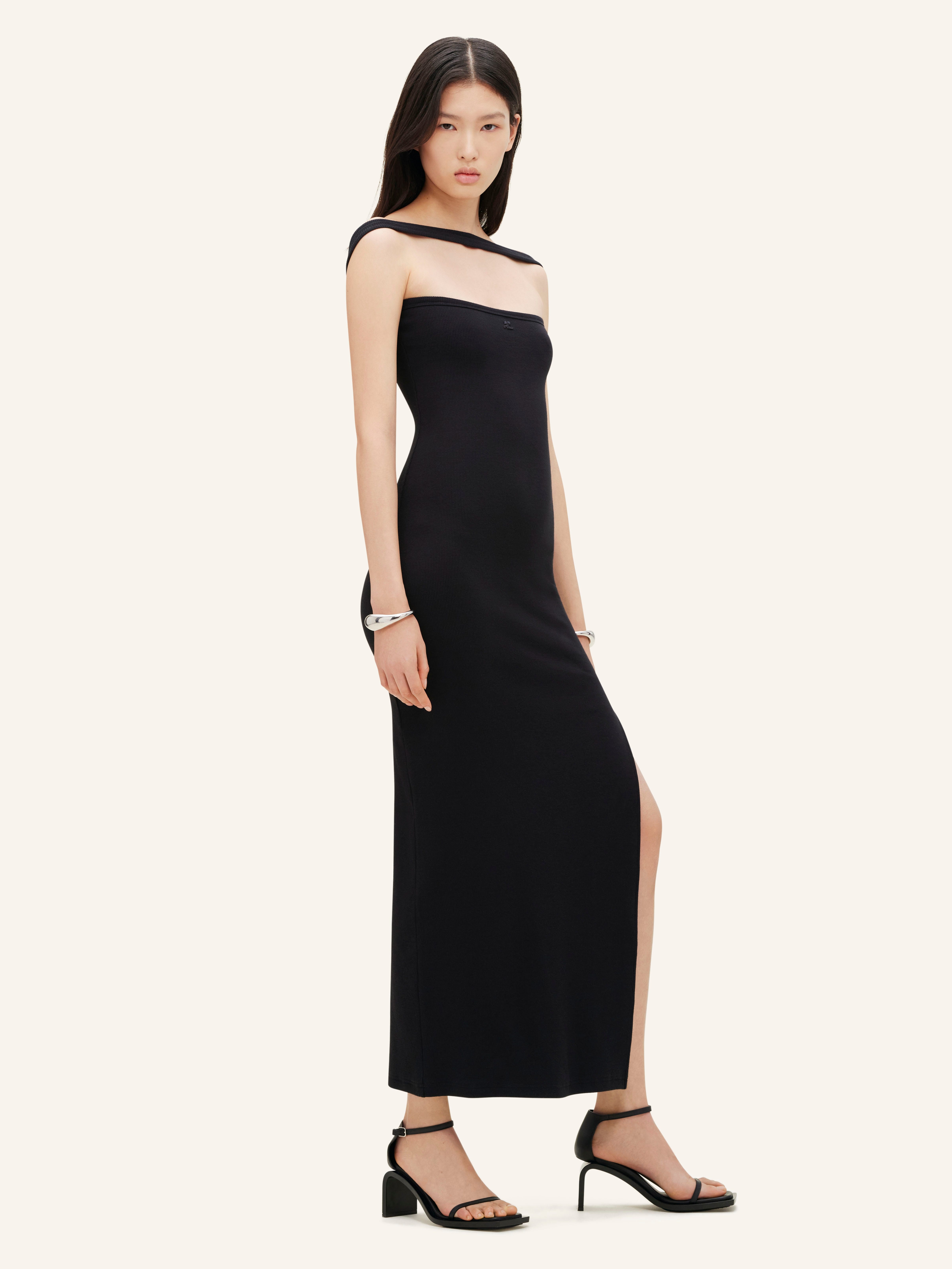 HYPERBOLE 90'S RIB LONG DRESS - 3