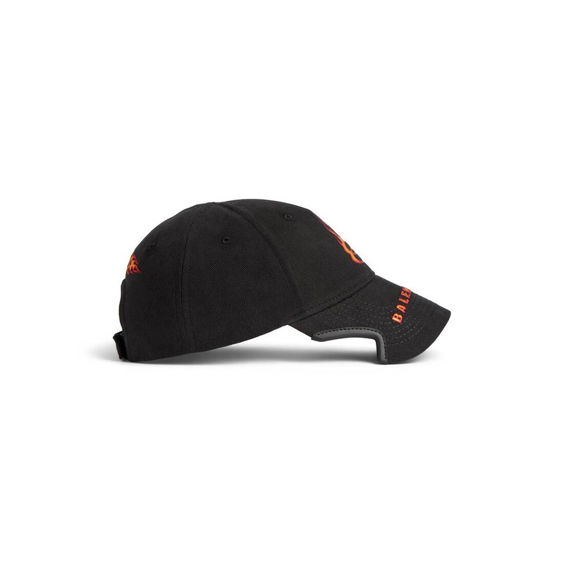 Burning Unity Cap in Black/orange 4