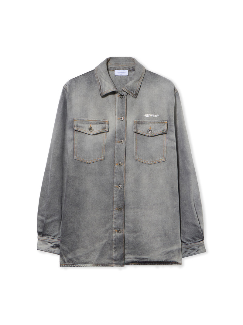 Ink Arrow Denim Shirt Jacket 1