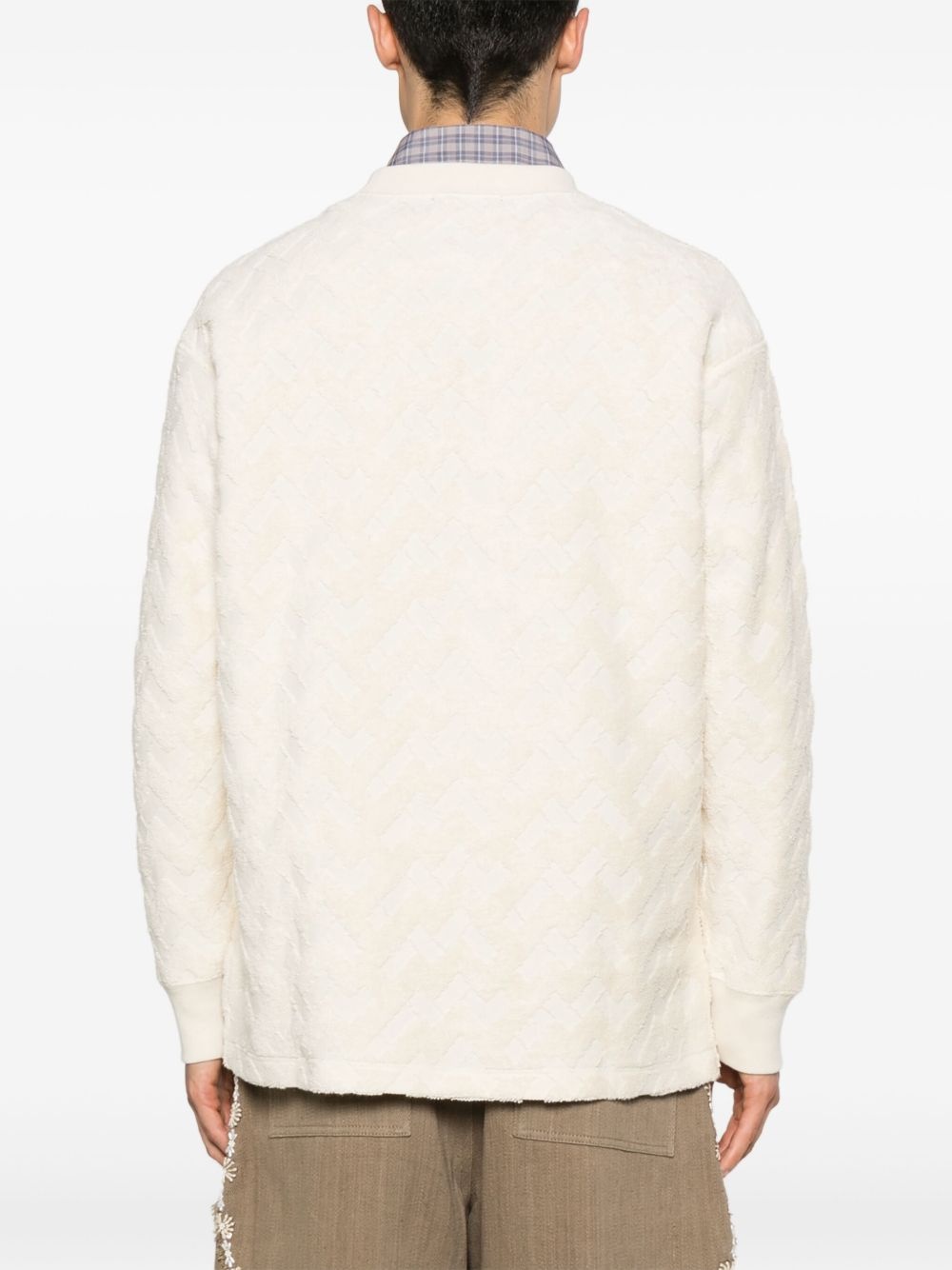 jacquard sweatshirt - 4