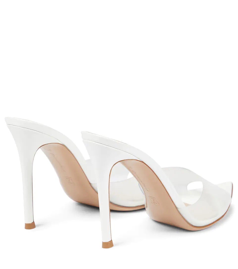 Elle 105 PVC and leather sandals - 3