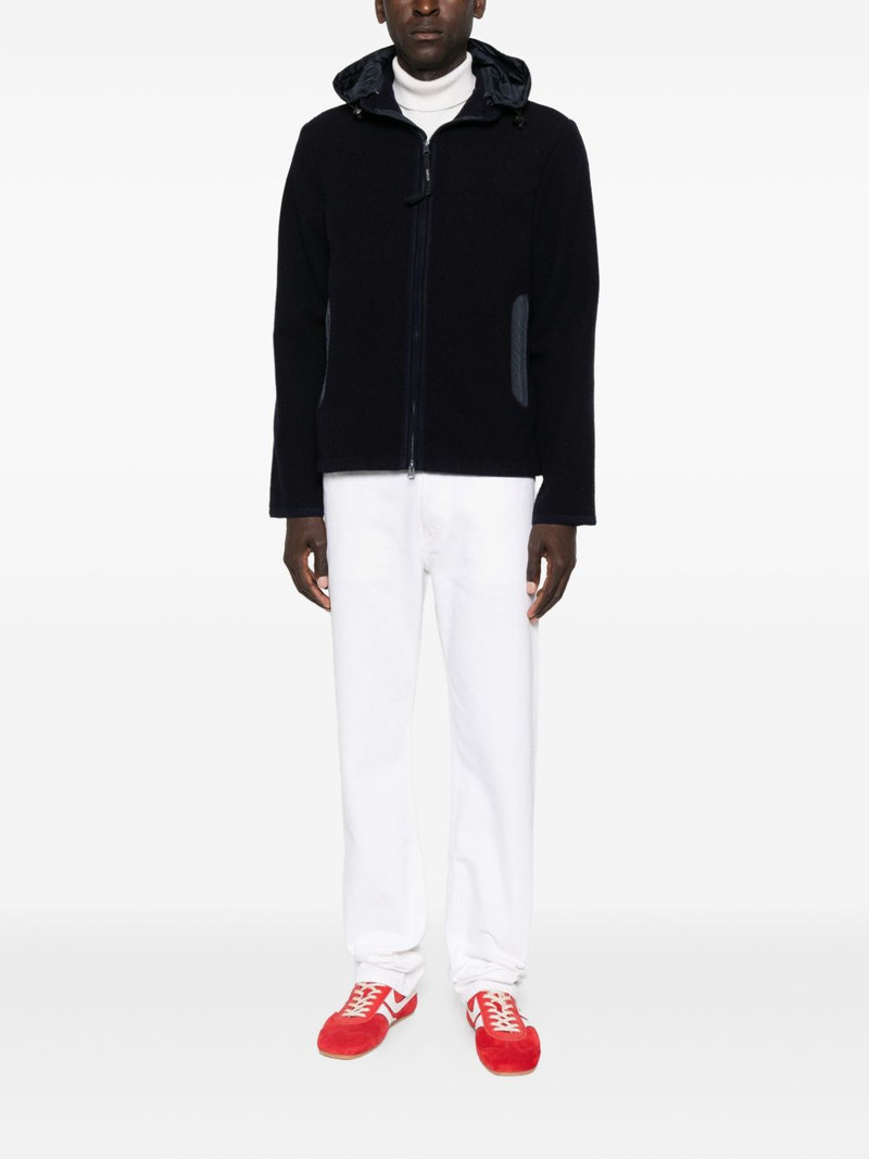 Aspesi wool hooded jacket outlook