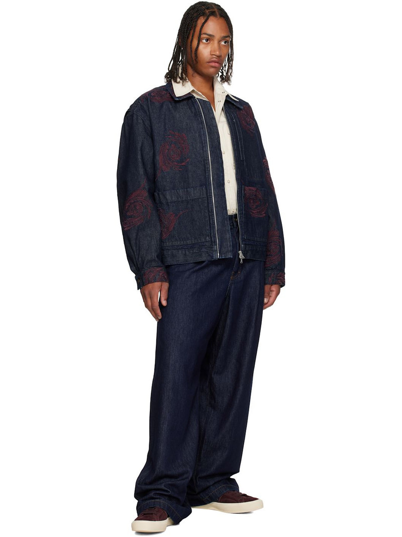 TOM FORD Burgundy Suede Cambridge Sneakers outlook