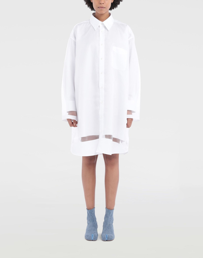 Maison Margiela Décortiqué shirt dress outlook