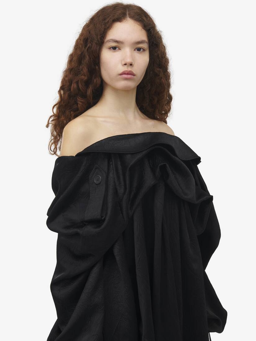 Draped Evening Dress - 6