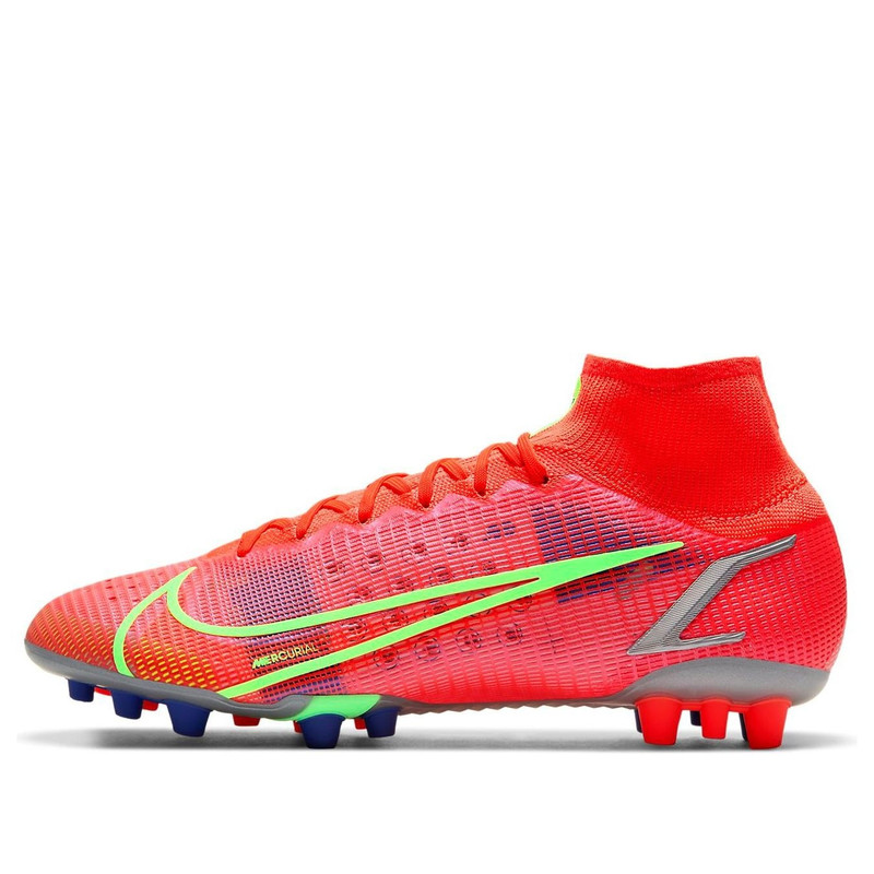 Nike Mercurial Superfly 8 Elite AG Artificial Grass 'Red Neon Green' CV0956-600 - 1