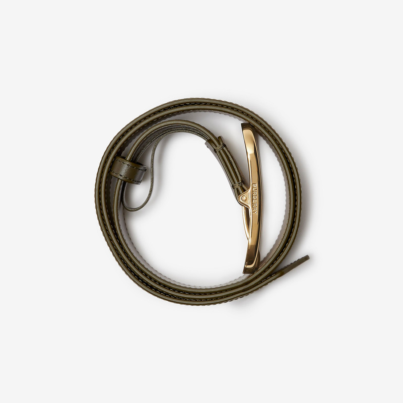 Burberry Check and Leather Belt outlook