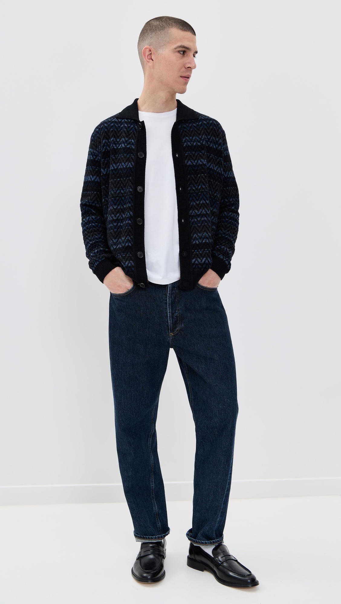 Buttoned Cardigan - 4