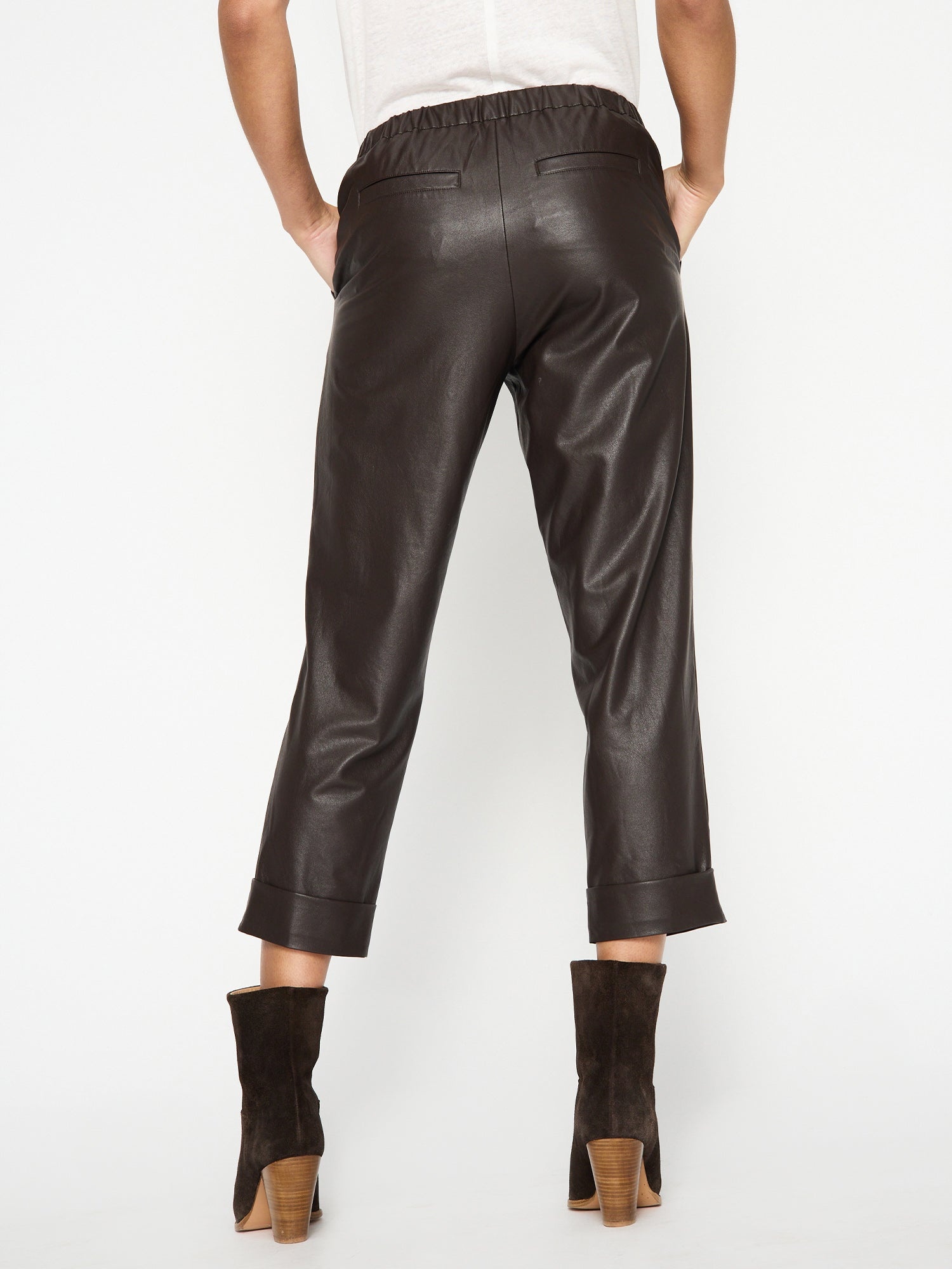 The Westport Vegan Leather Pant - 3