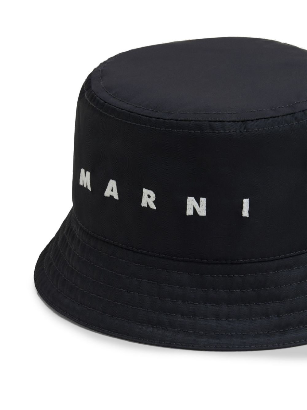 logo-embroidered bucket hat - 3