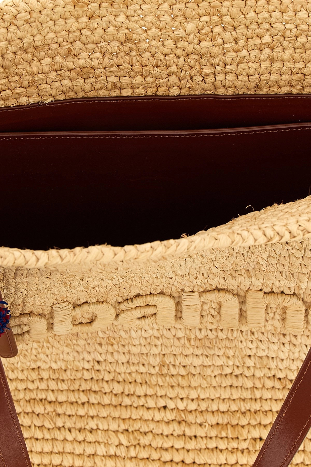 'Natural Raffia Tote Bag' shopping bag - 5