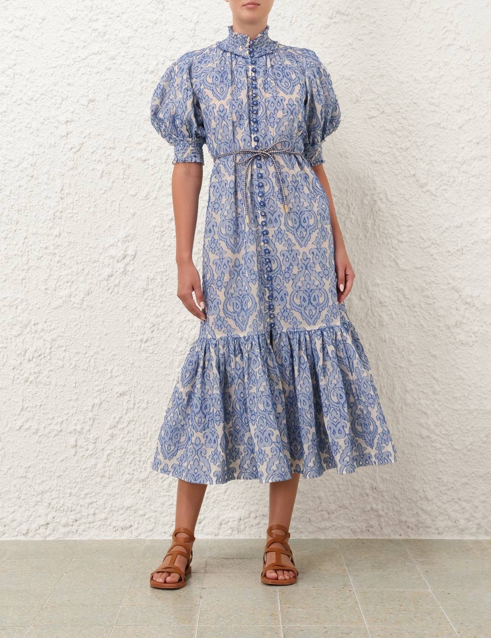 WYLIE LANTERN MIDI DRESS - 2