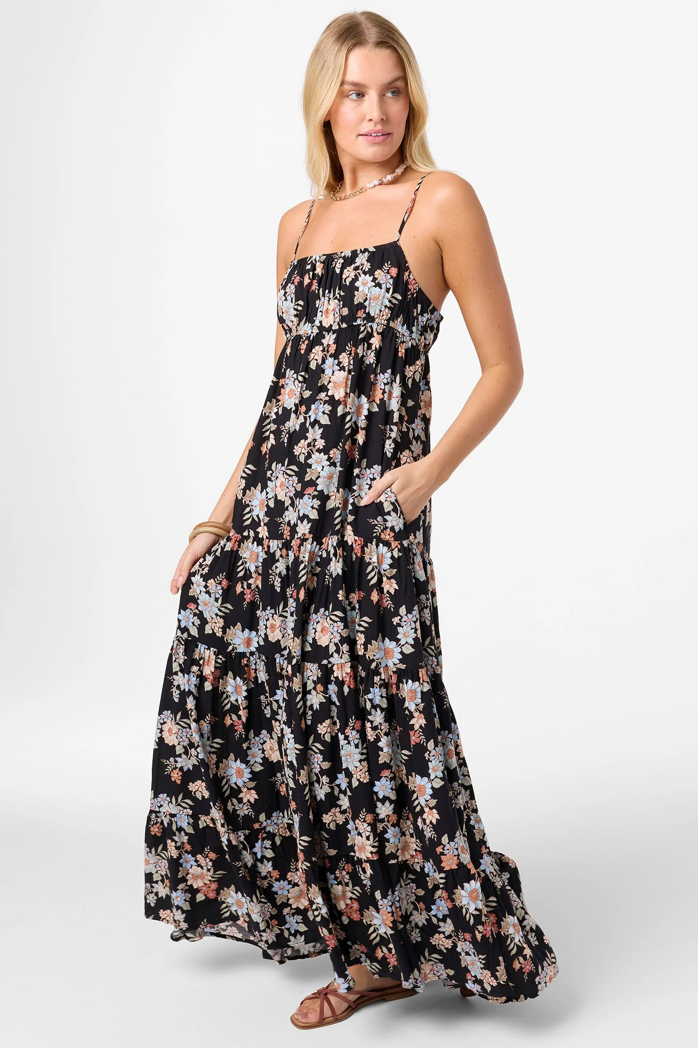 Lillie Bali Floral Maxi Dress - 1