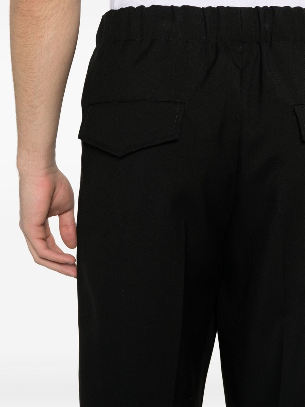 elasticated-waist trousers - 5