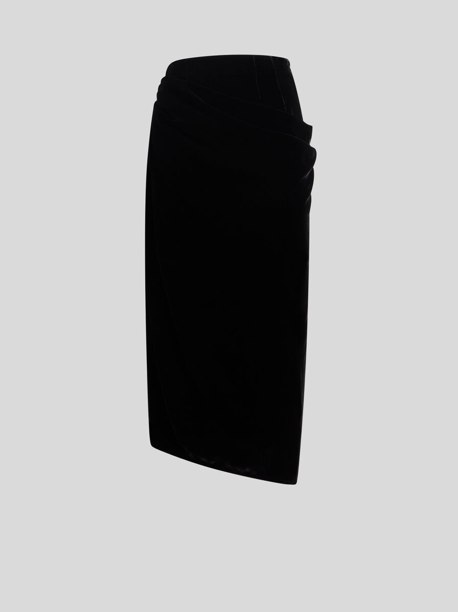 VELVET SKIRT - 5