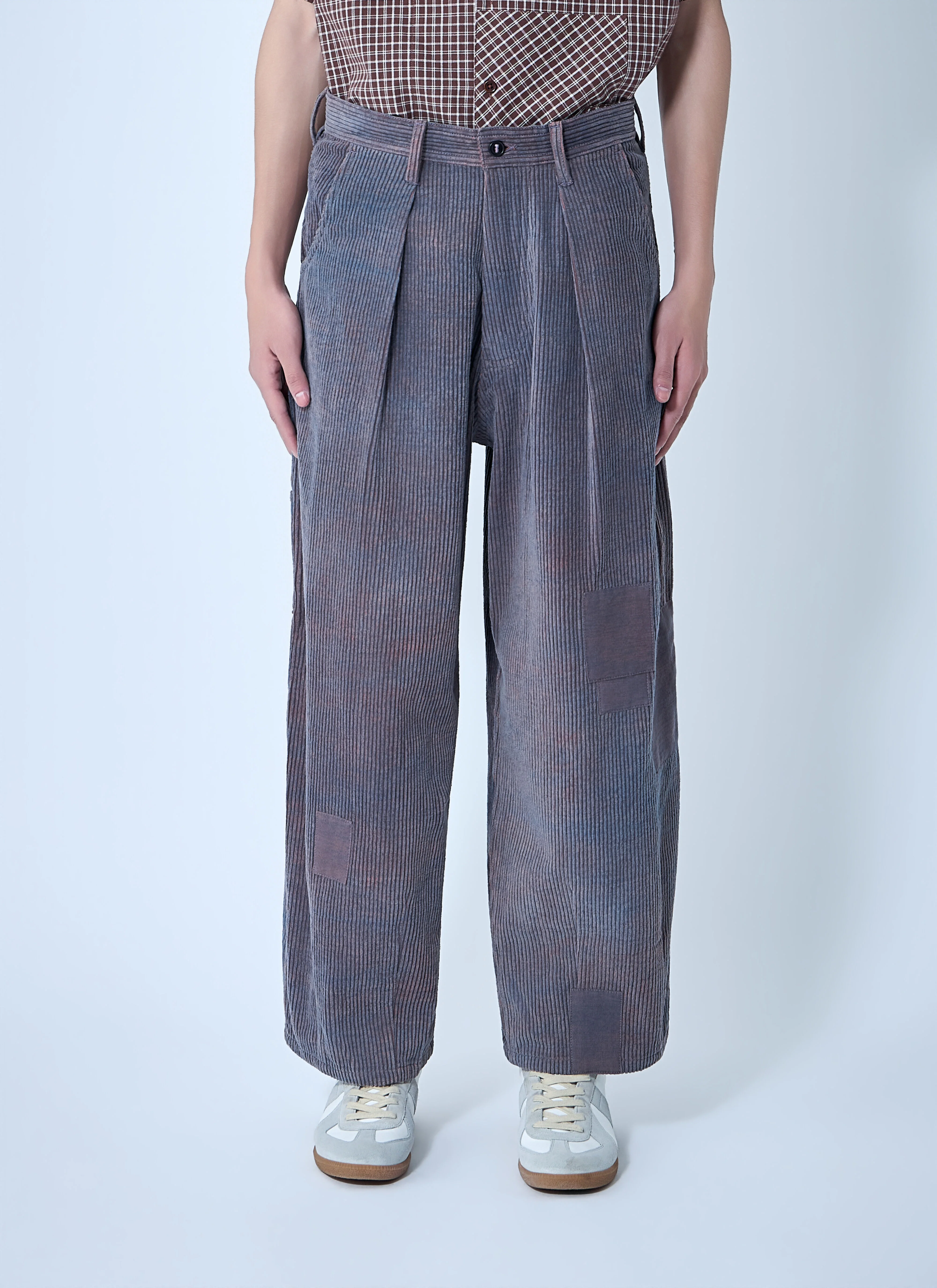 Lush Corduroy Cotton Carpenter Trousers - 1